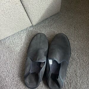 UGG Men's Charcoal Slip-On Loafers